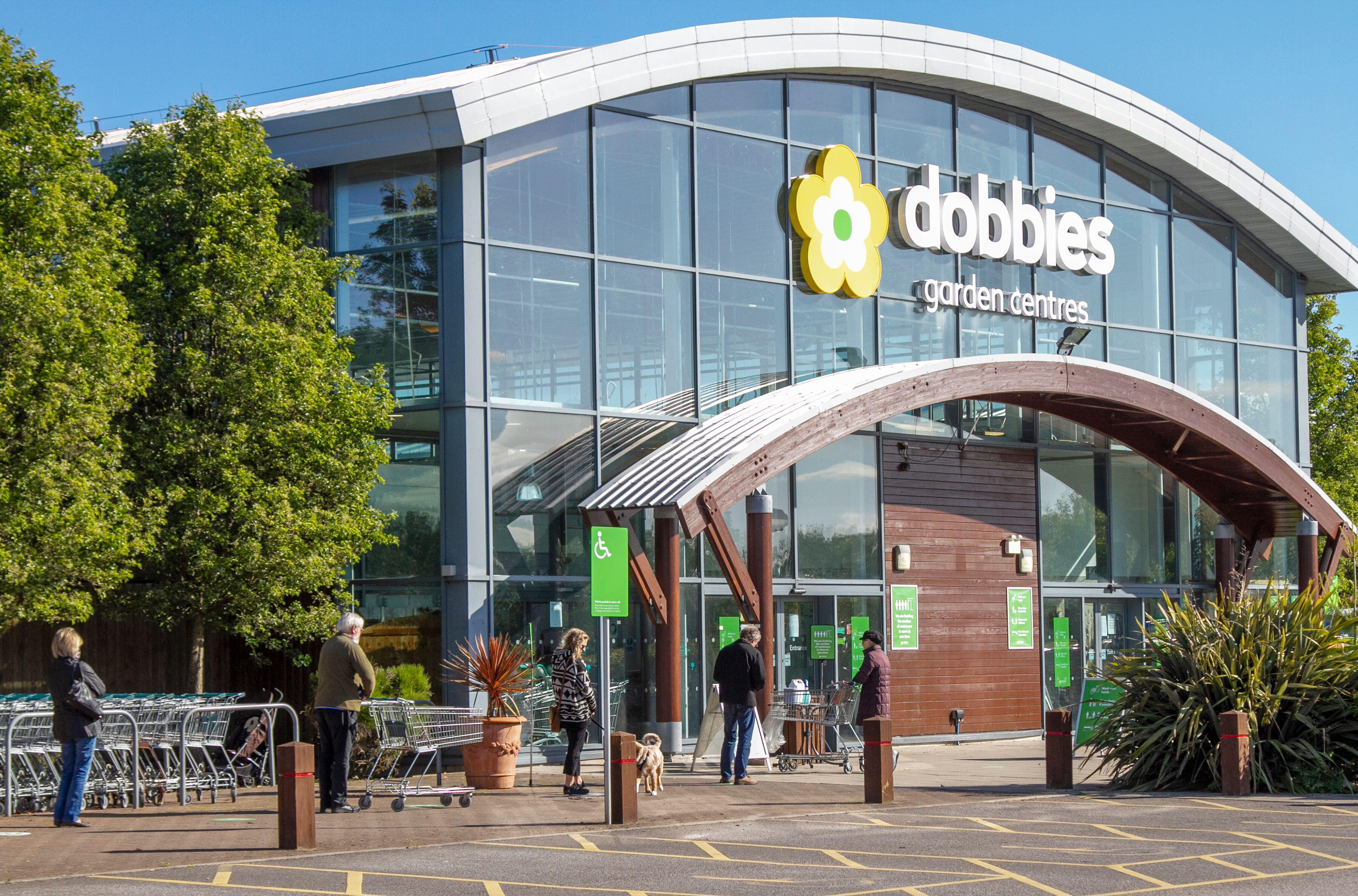 Dobbies Garden Centre offers surprise bags with leftover treats from the café via the app