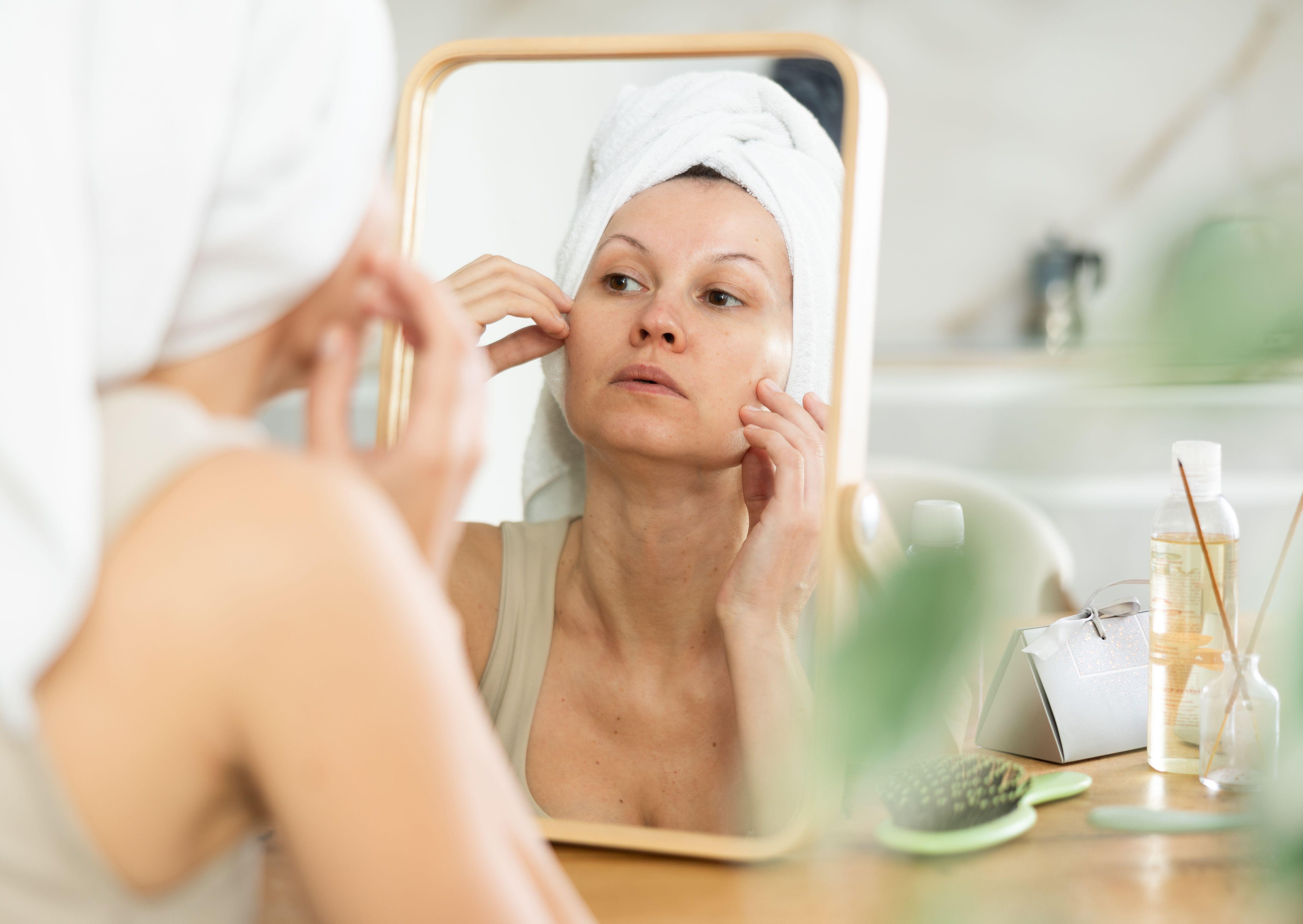 Dr. Anatalia Moore shared her expert tips for reducing the signs of aging without using Botox injections (stock image)