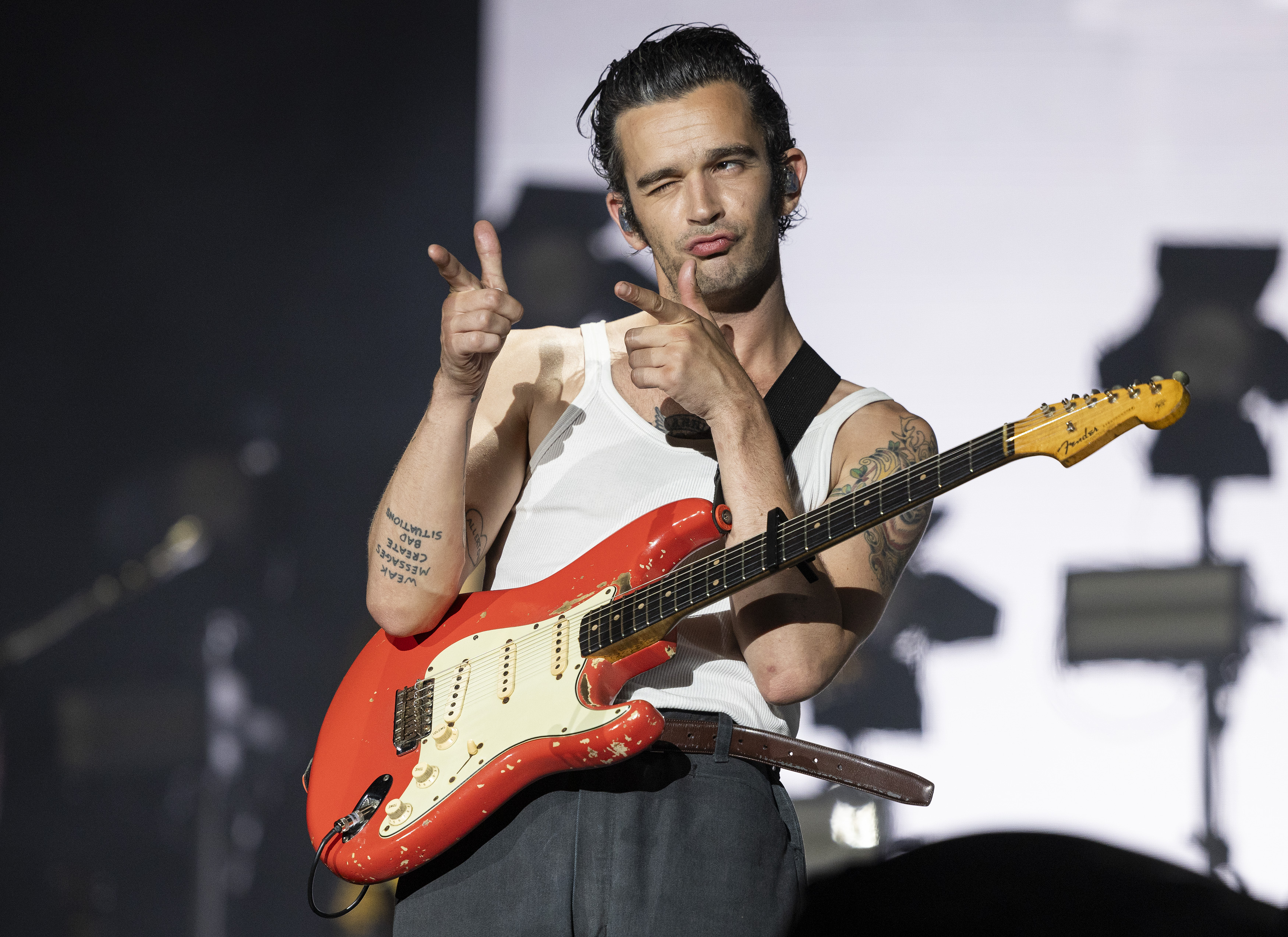 Could rodents like Matt Healy be any cuter?