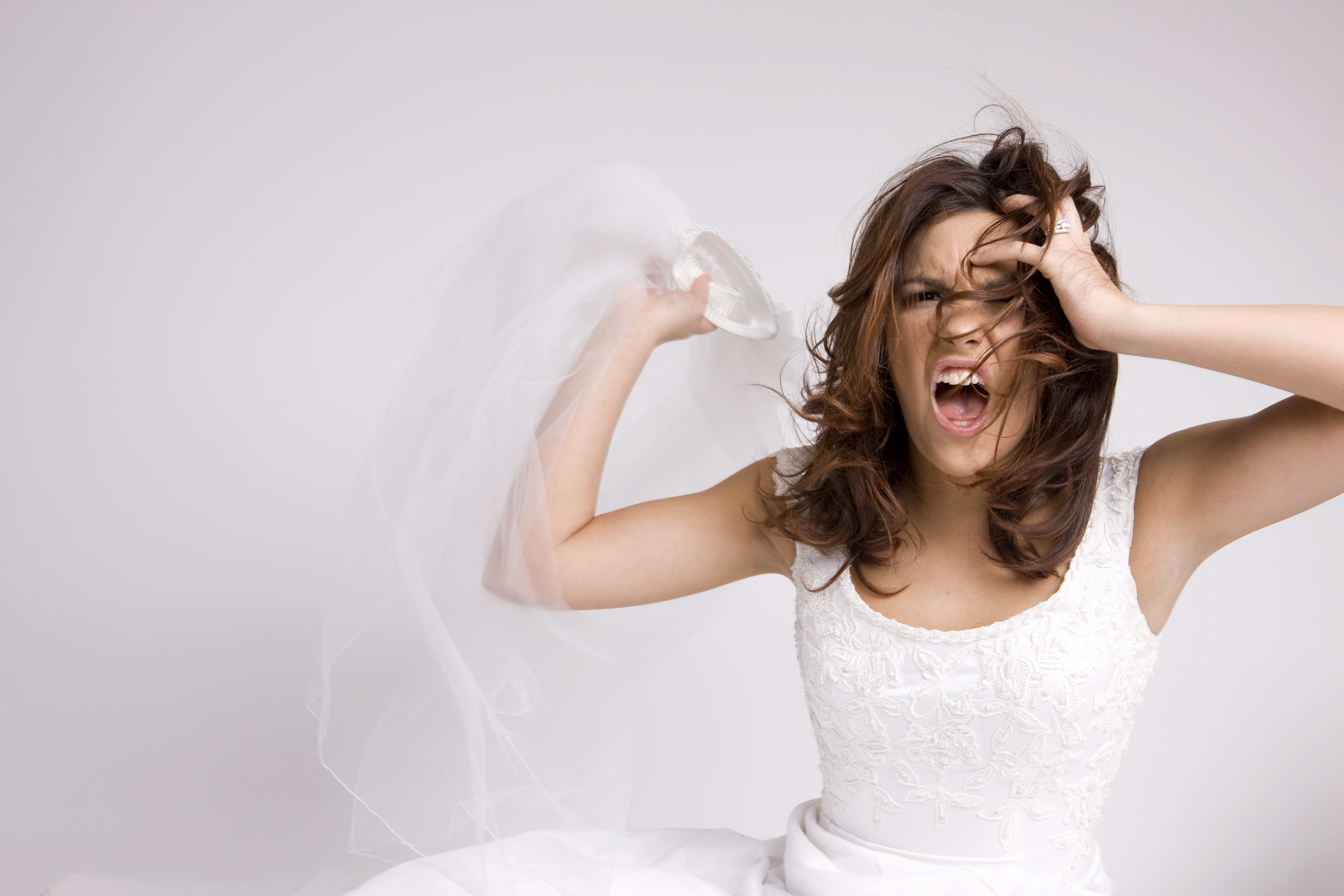 She took matters into her own hands to ensure her mother-in-law wouldn't show up at her wedding in a wedding dress (stock photo)