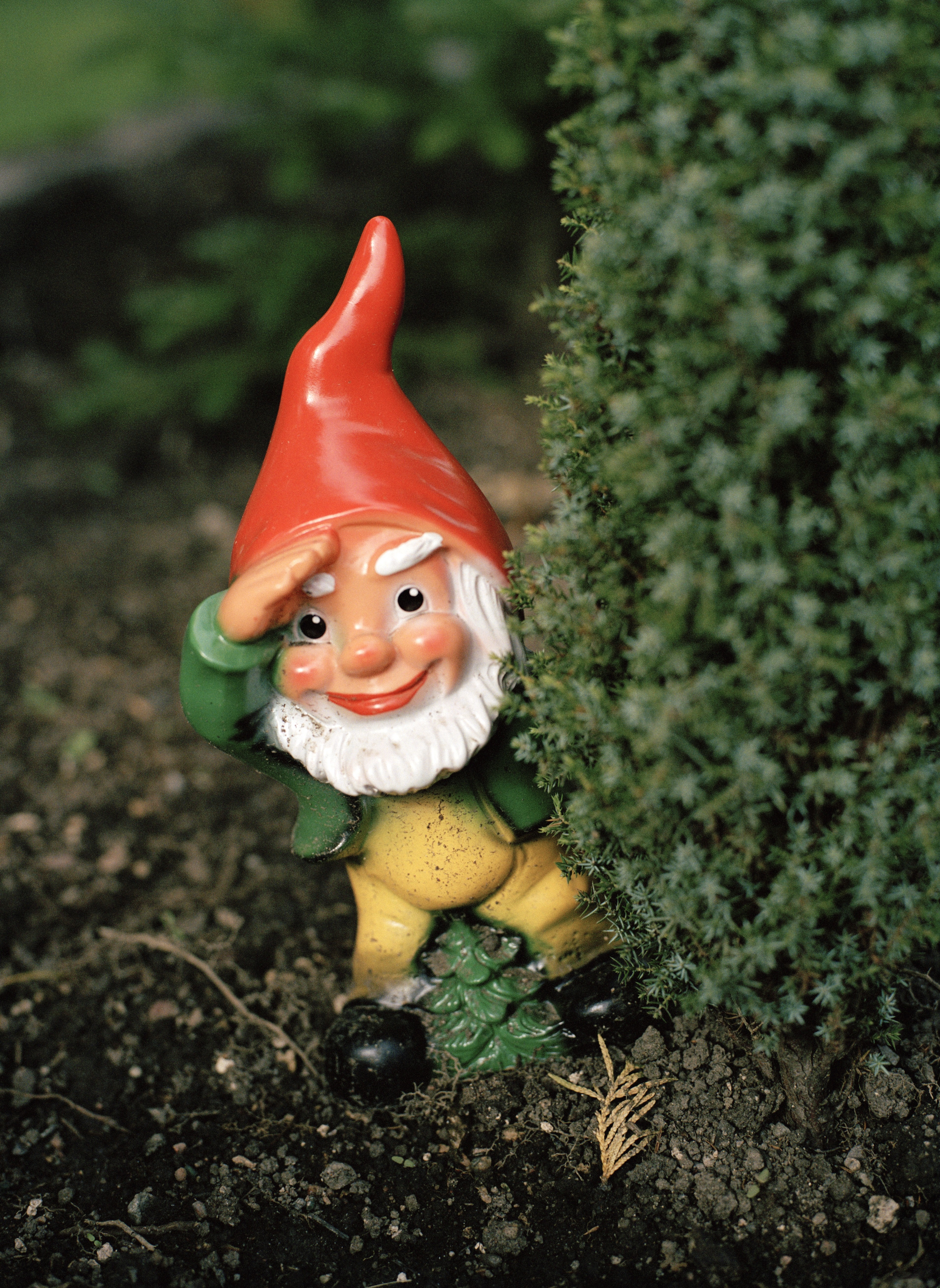 Garden gnomes are cheap, common, scary and old-fashioned