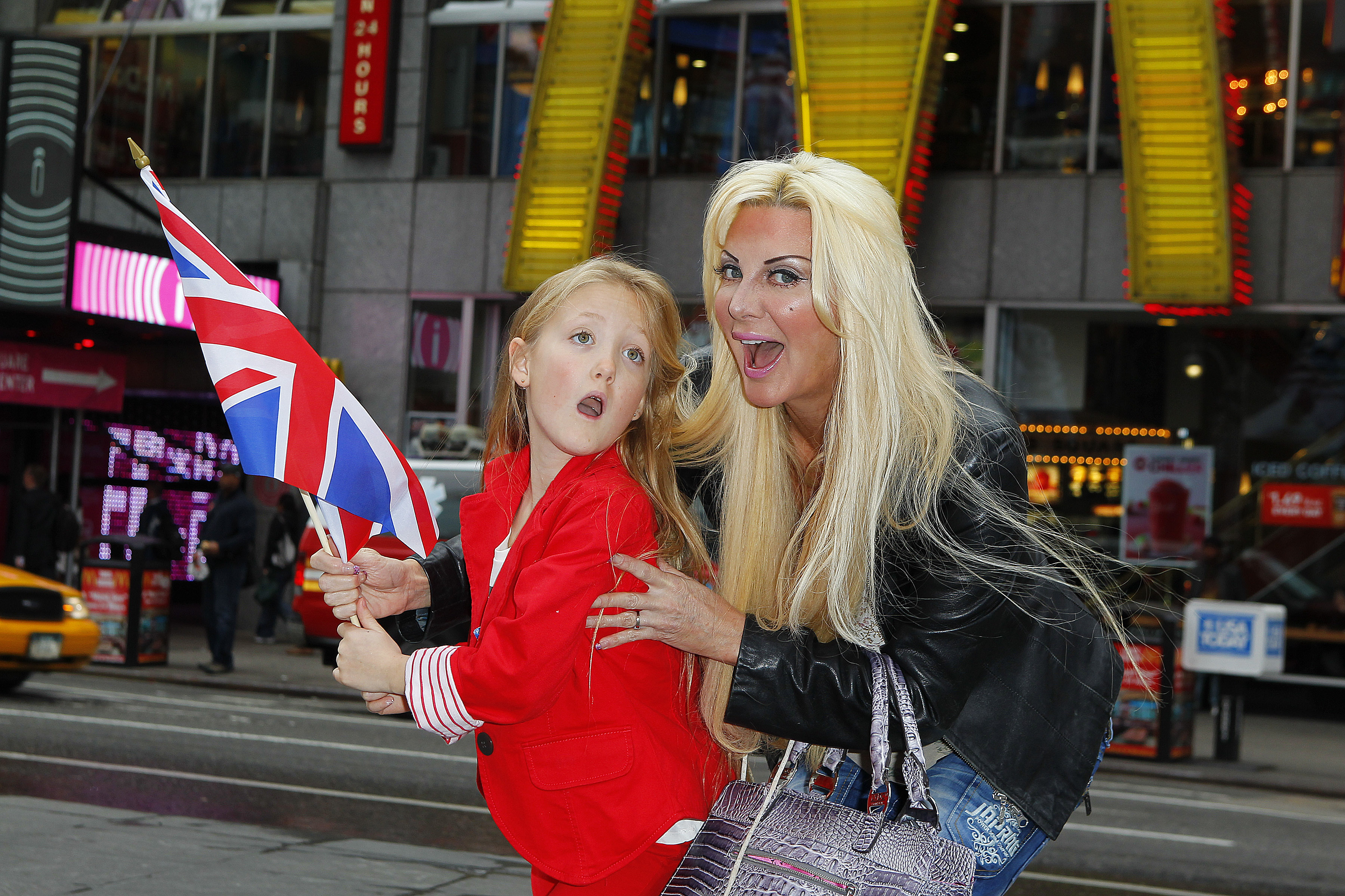 Sarah gave her daughter Poppy, pictured above, plastic surgery vouchers in 2012 when she was seven years old