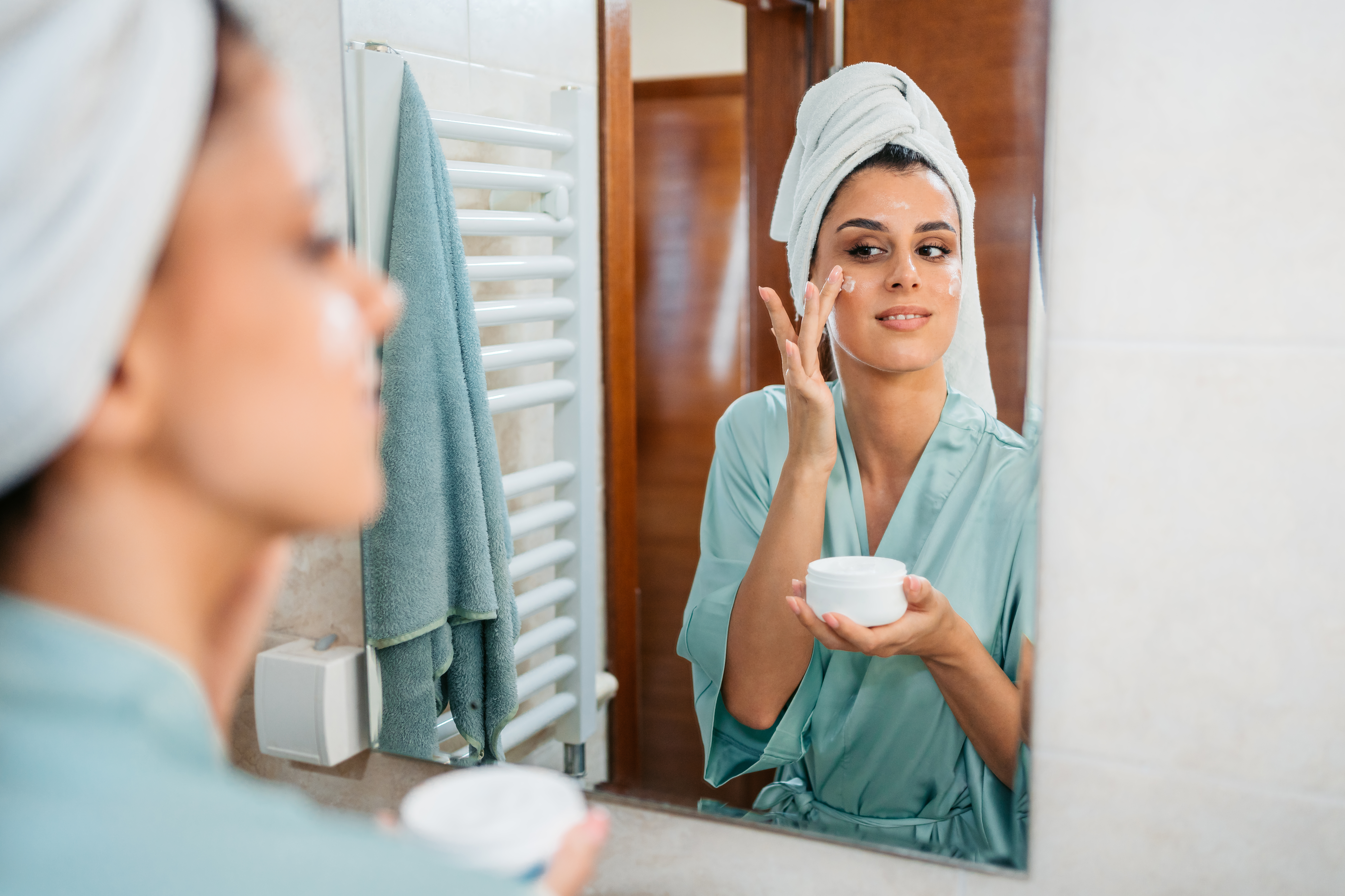 A skincare enthusiast has shared her beauty routine, including an old-school drugstore find (stock image)