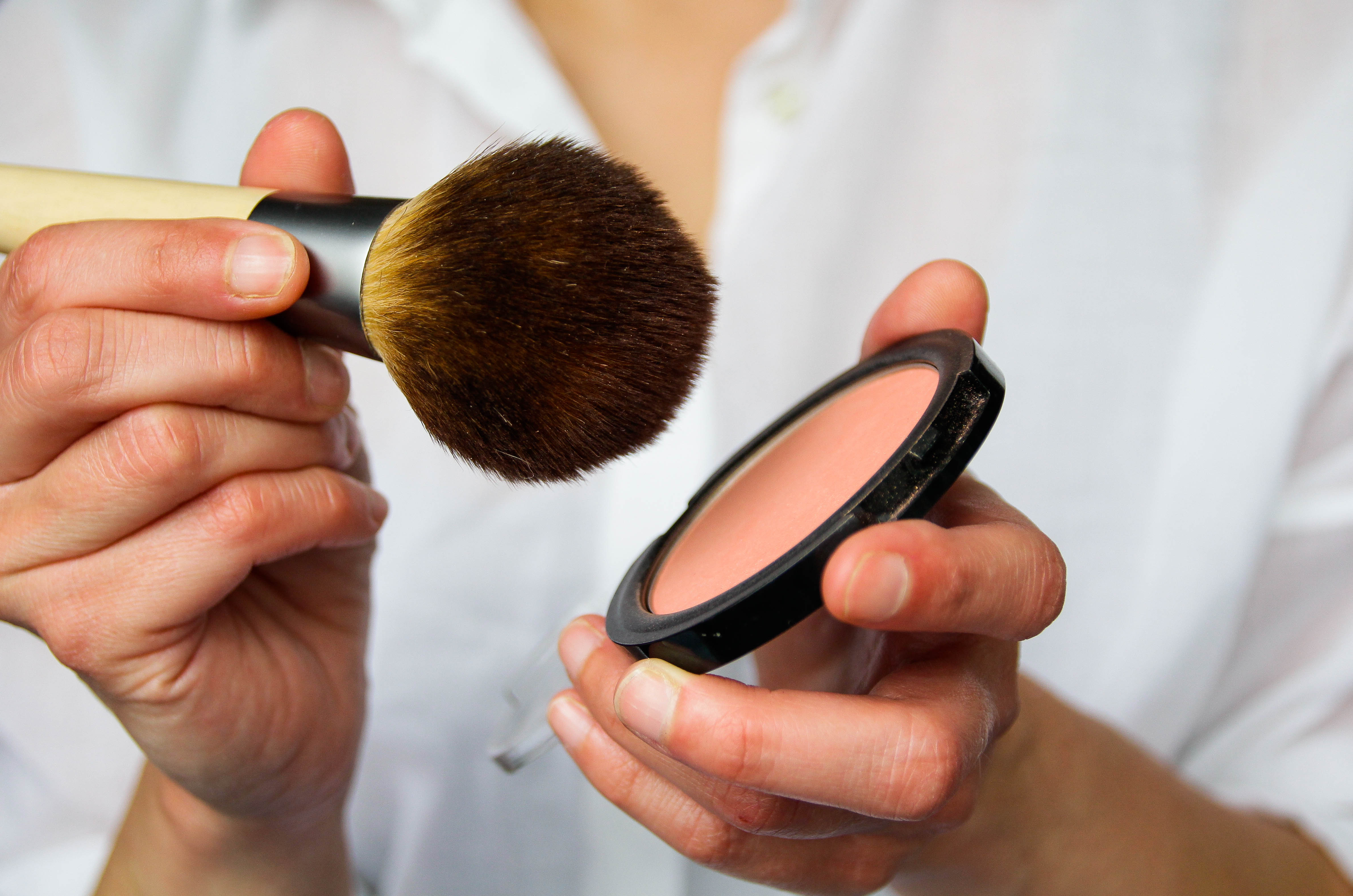 Their technique, of rinsing their brushes under a hot shower, prevented back pain (stock image)