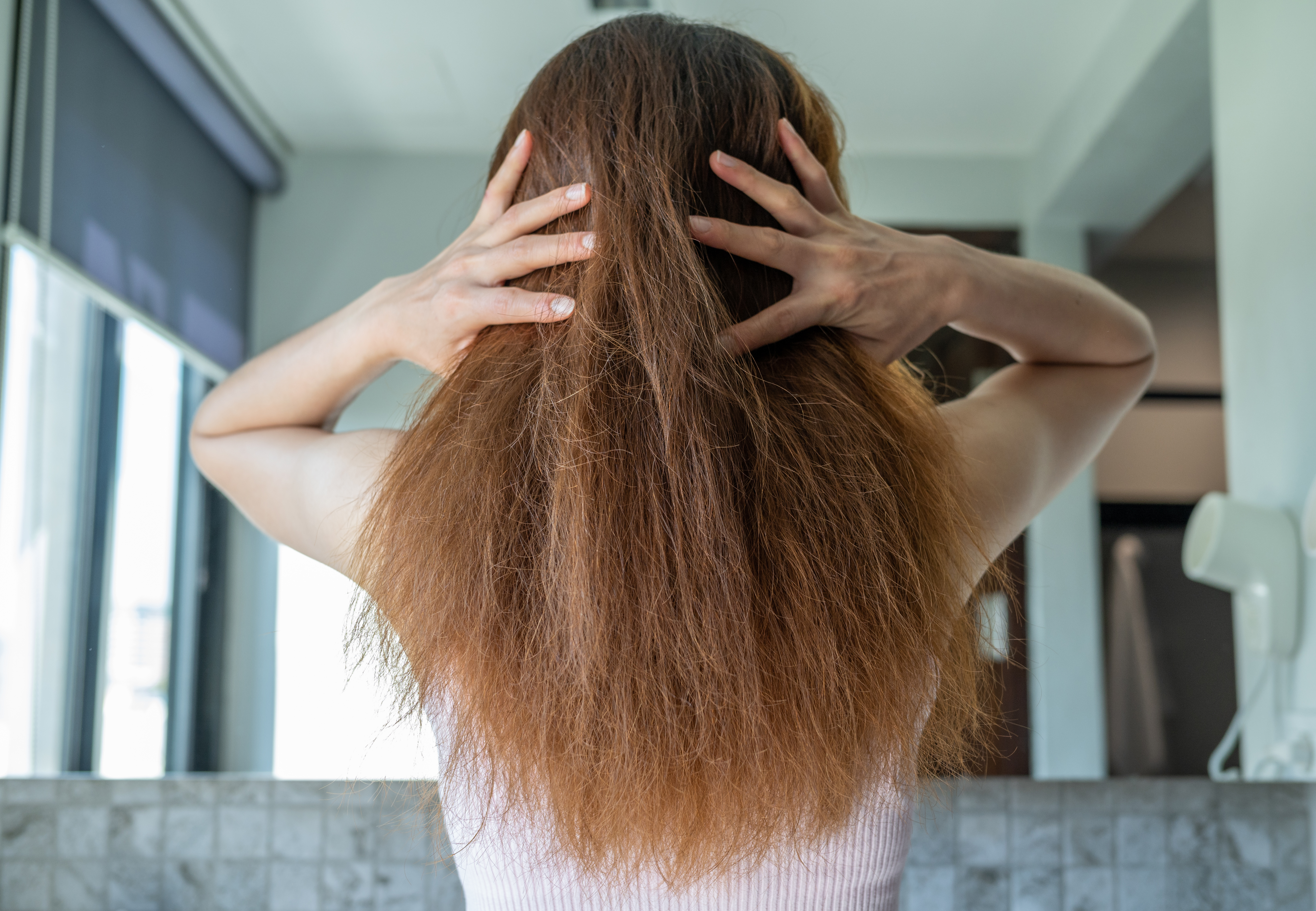 A Florida resident revealed the ingredient they often avoid to prevent frizzy hair (stock photo)