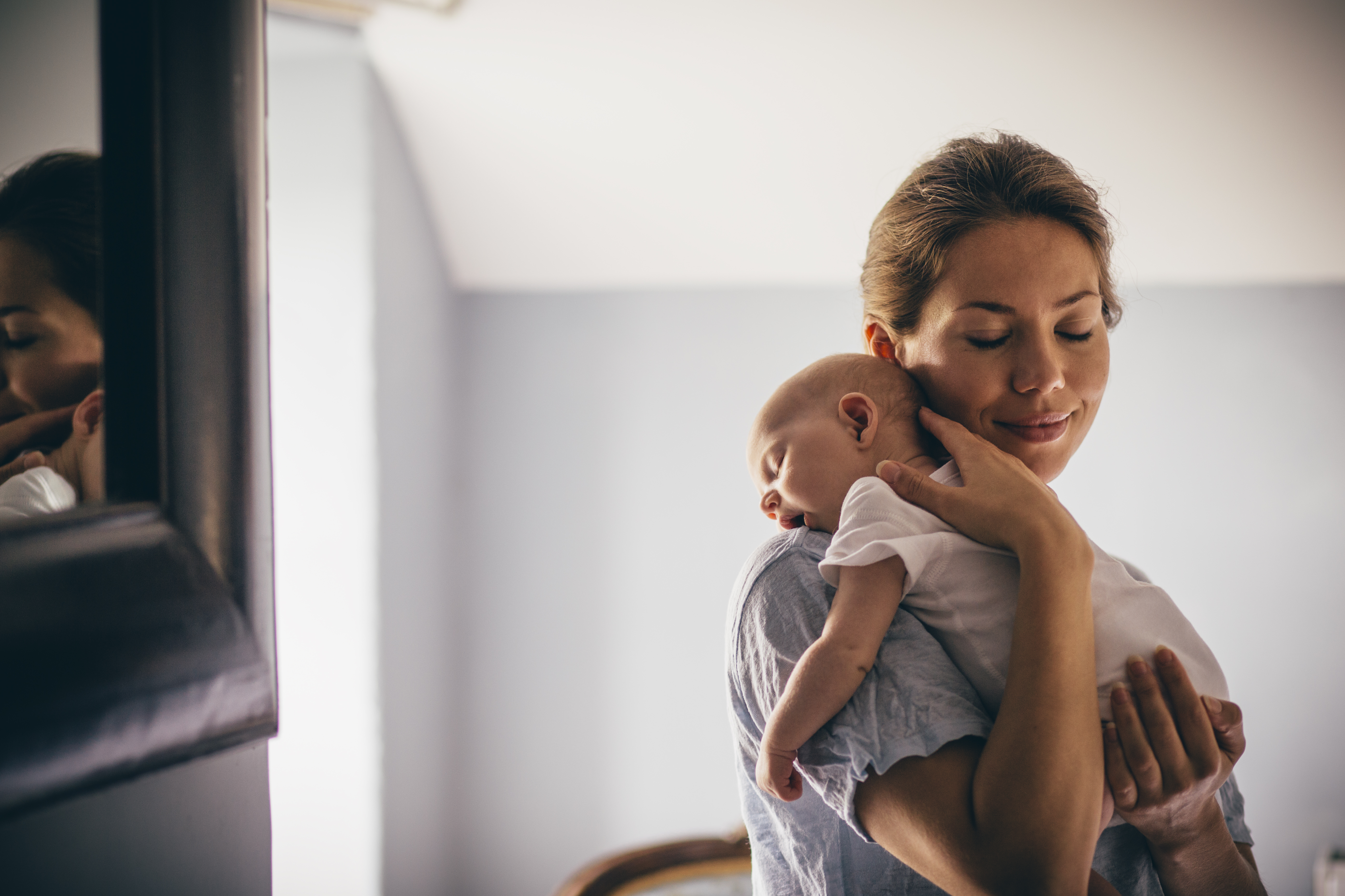 A mother has revealed the beauty habits she's incorporated into her lifestyle to feel her best after giving birth (stock image)