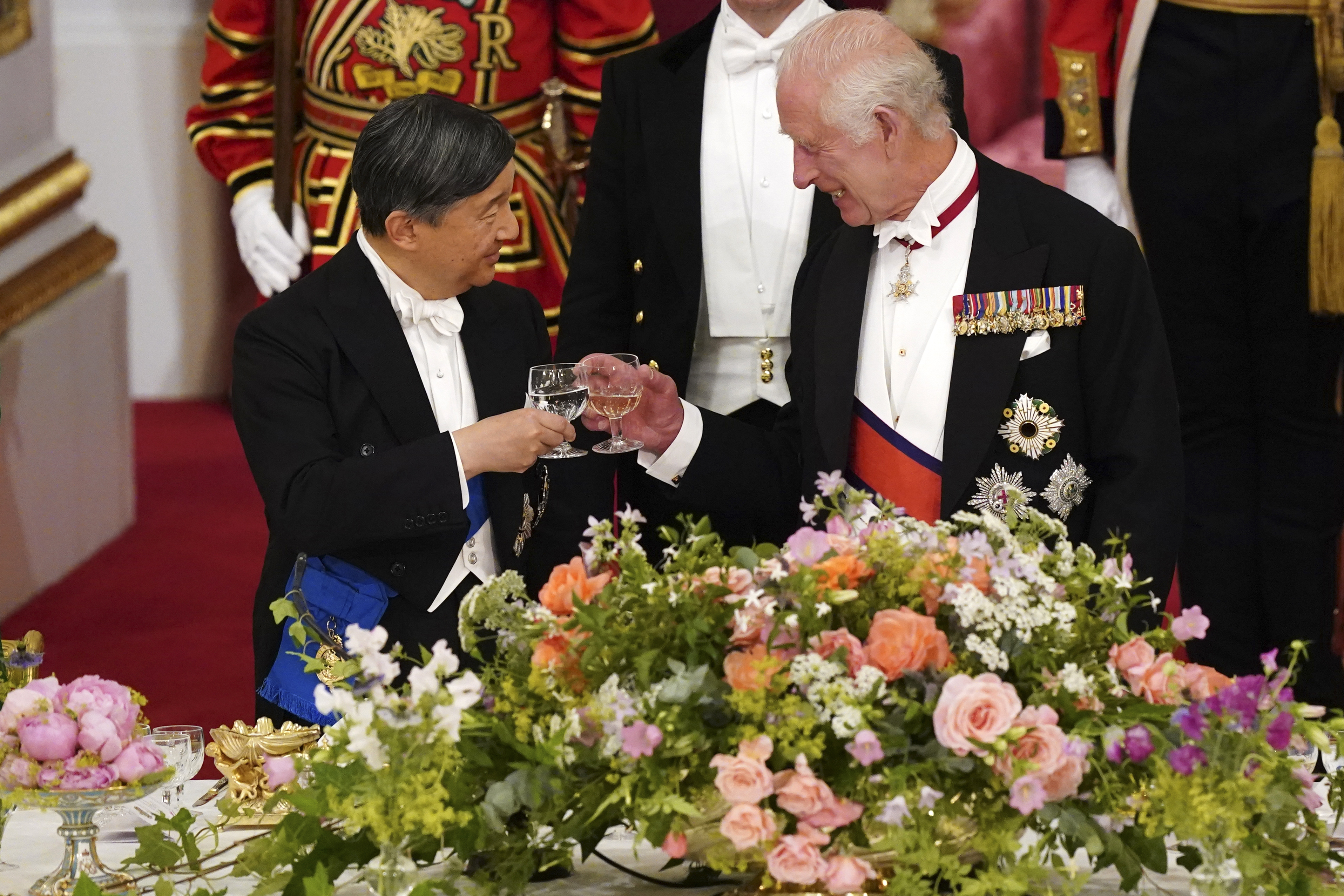 King Charles wished Hello Kitty a happy 50th birthday at the state banquet for Japanese Emperor Naruhito last month