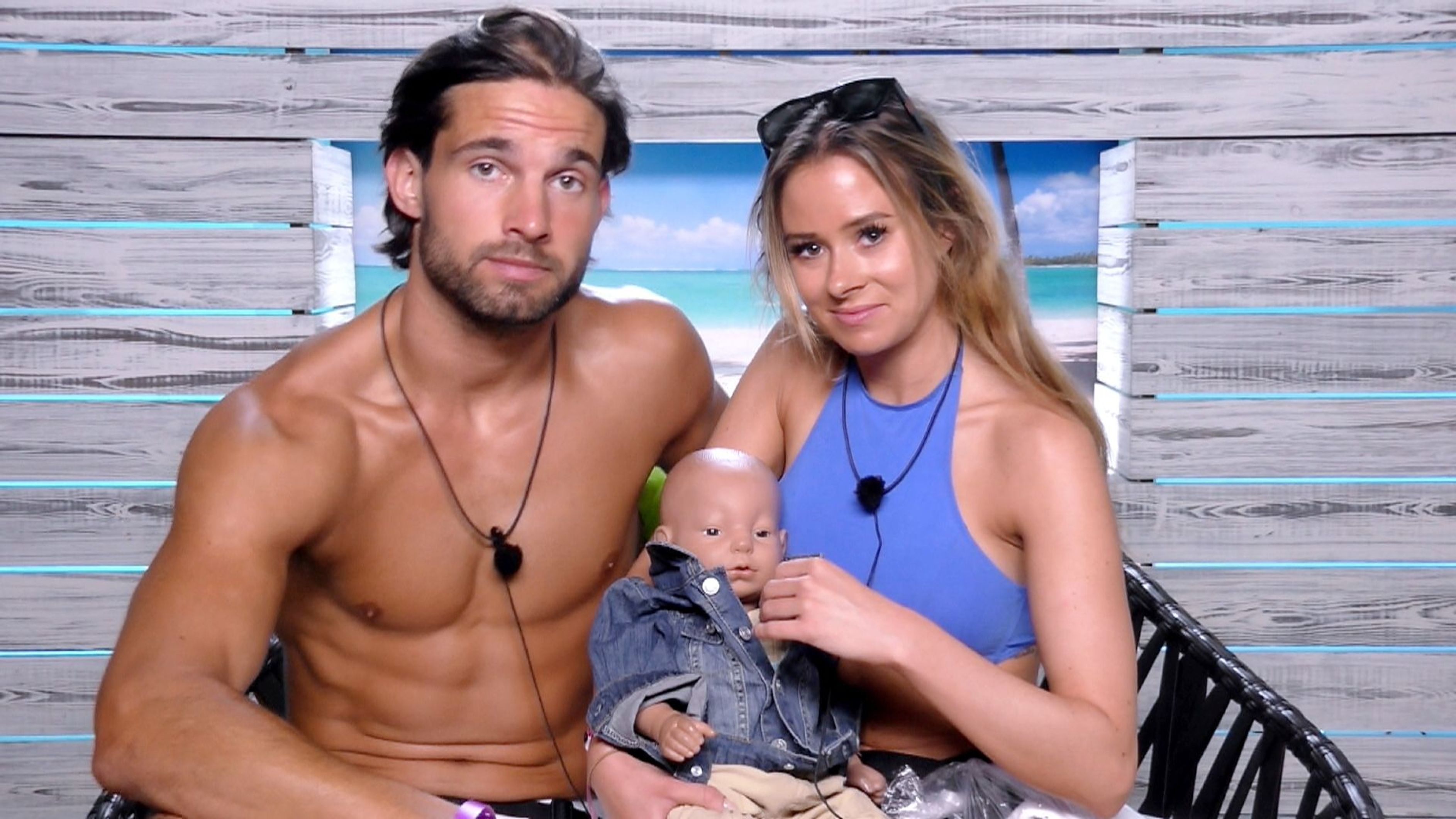 Camilla and Jamie have come a long way since their fake baby on Love Island