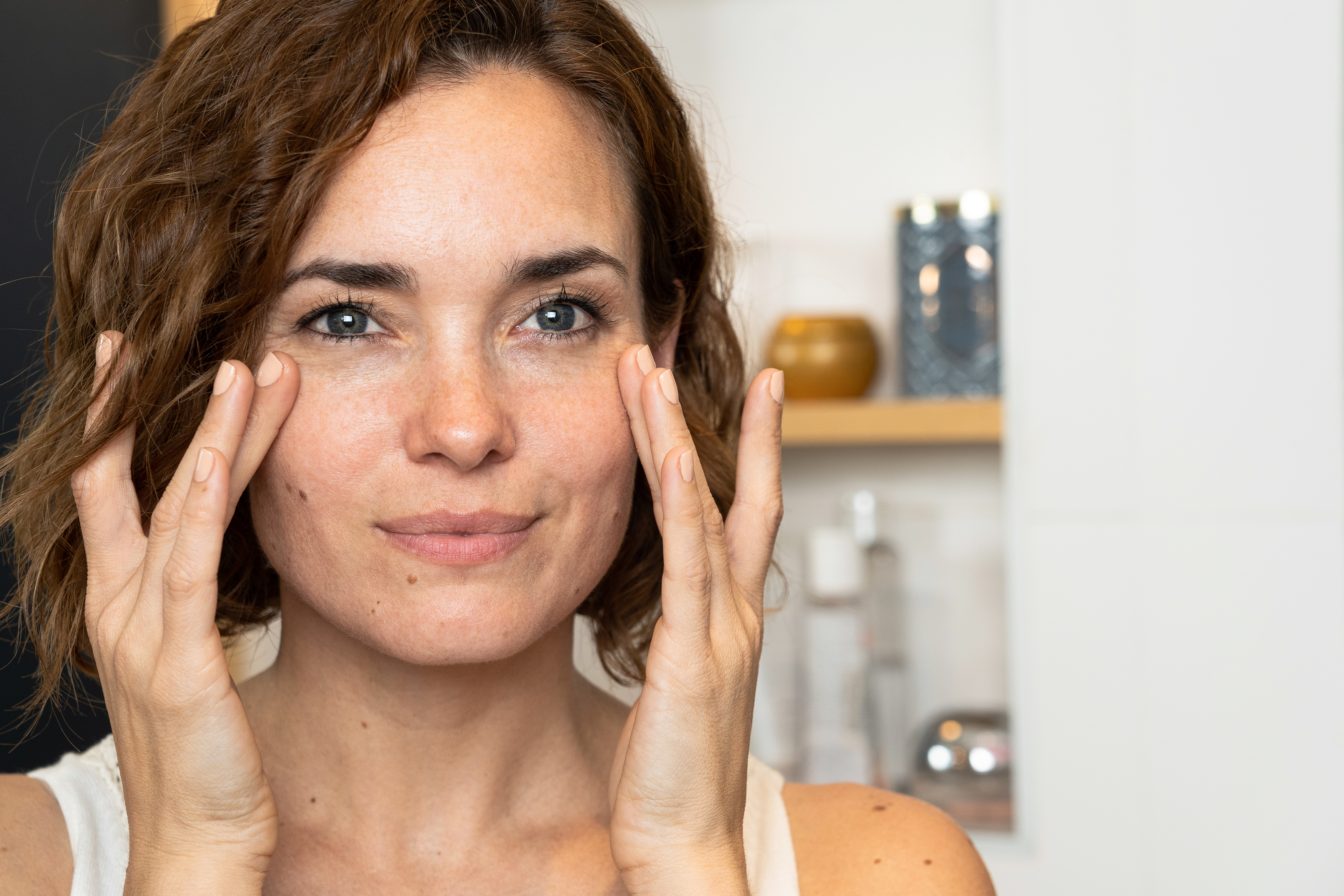 A woman in her 40s revealed her must-have tips for combating the signs of aging (stock image)