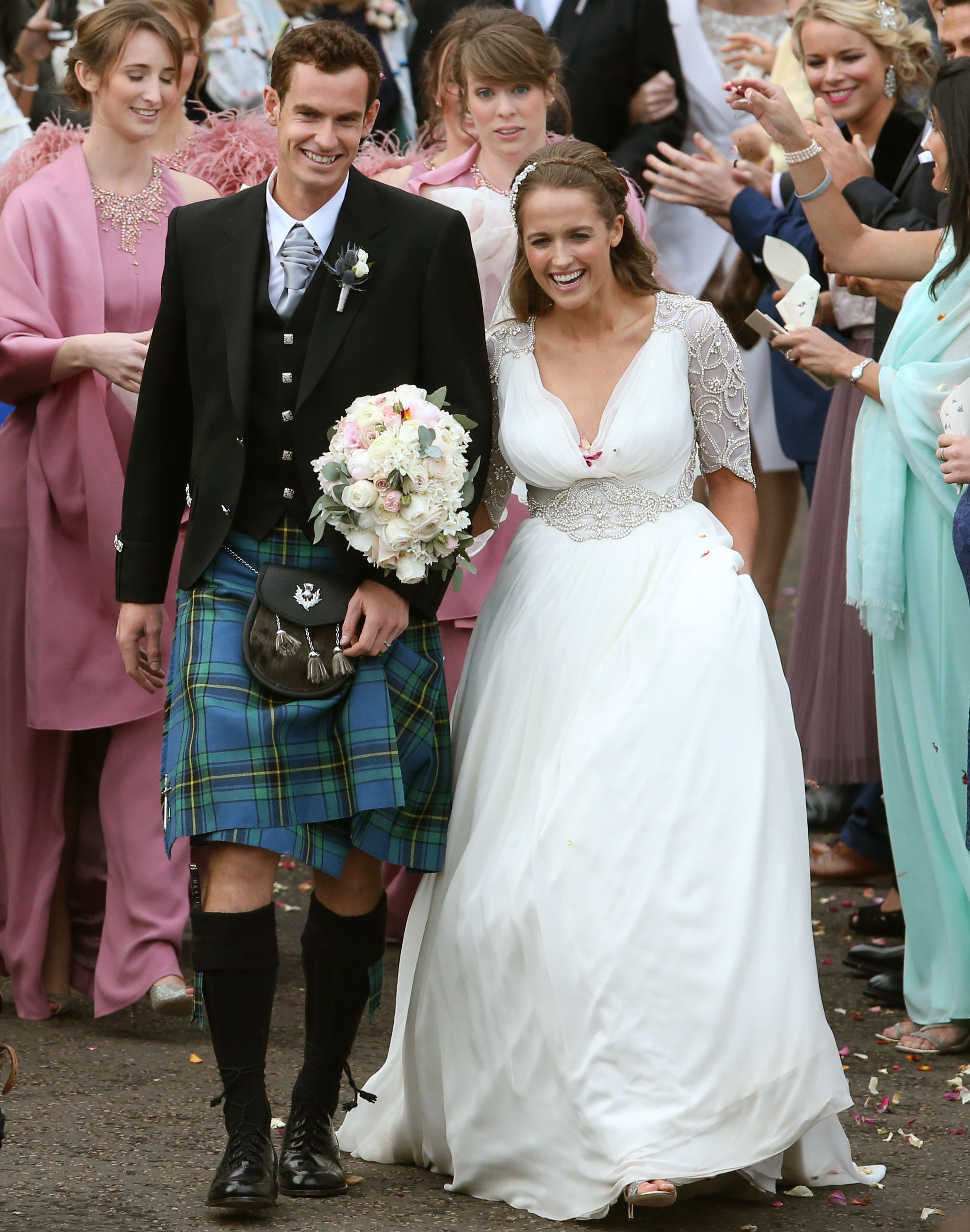 The couple married in 2015 in Andy's hometown of Dunblane