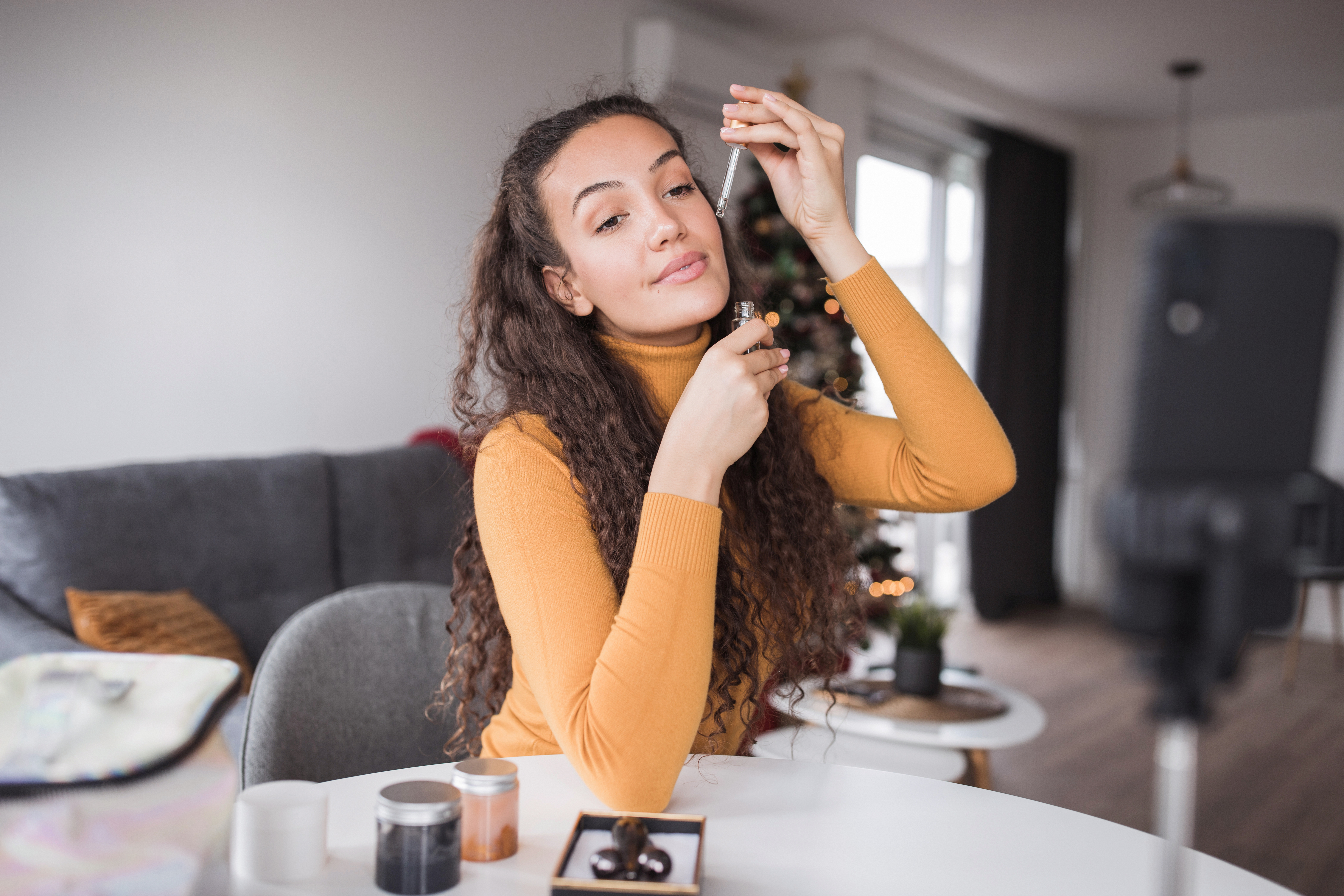 Dr. Kiely said it's important to have a good skin care routine throughout your 20s (stock image)