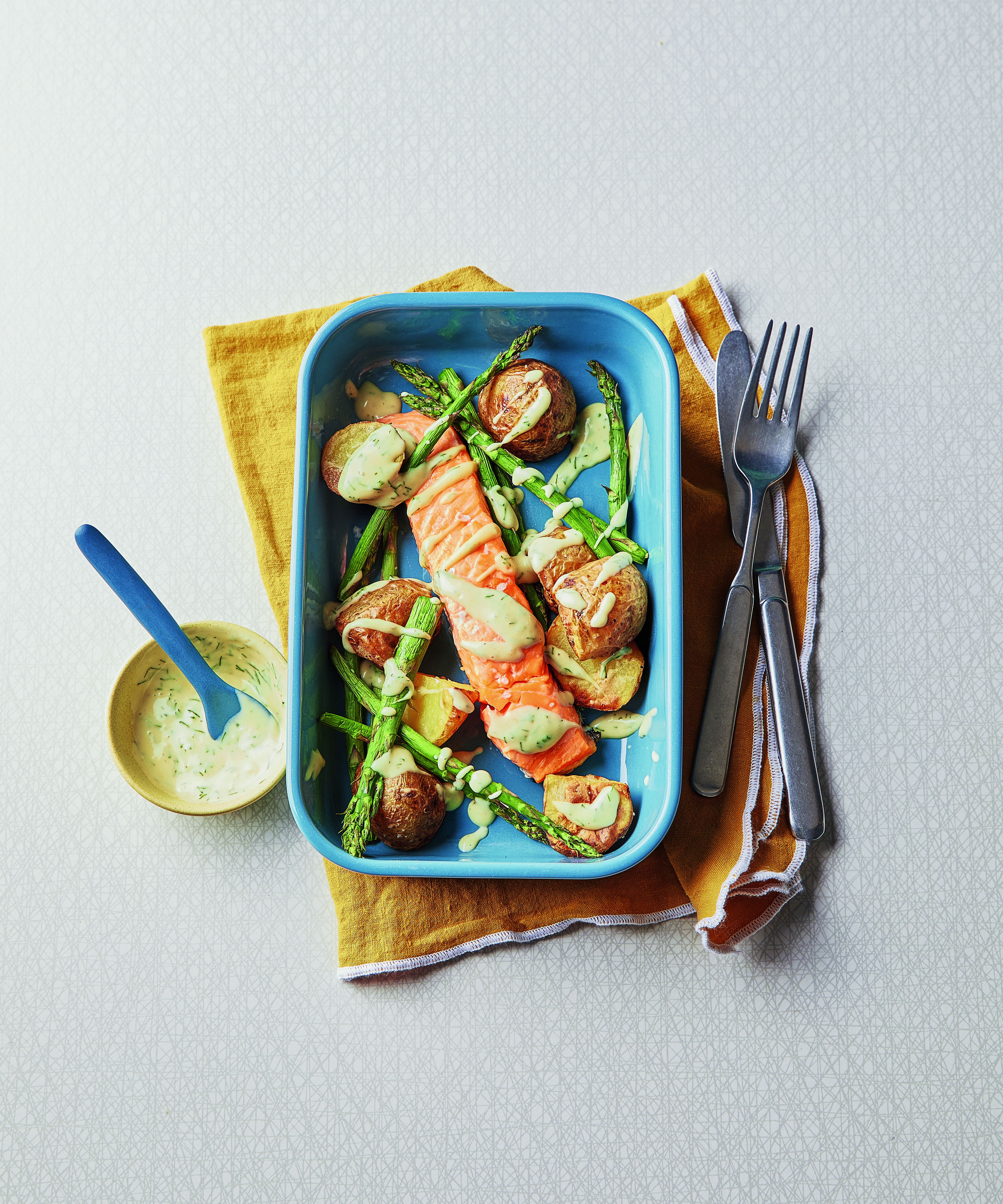 A healthy meal that is quick to prepare and saves washing up