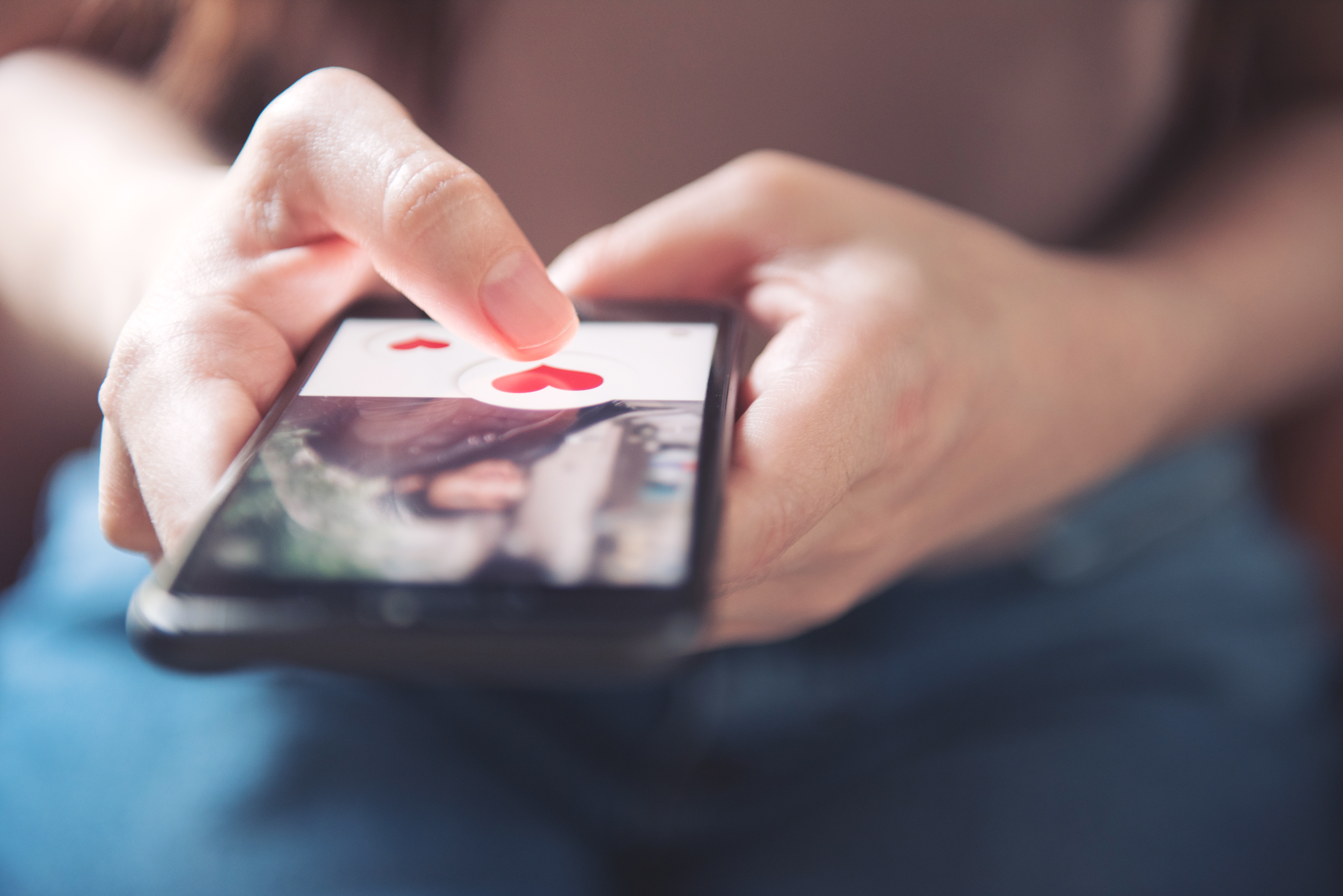 She explained that she had a match with a man who shared a family connection with her (stock image)