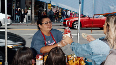 Along the Hollywood Walk of Fame, a struggle to make a living