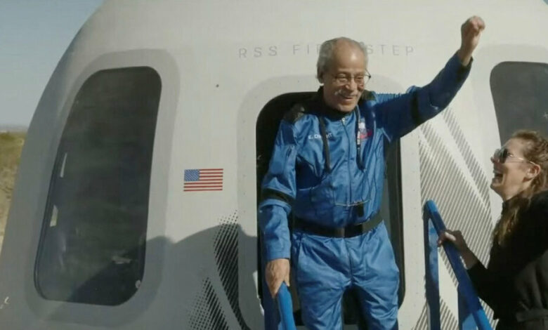 63 years later, the first black man trained as an astronaut goes into space