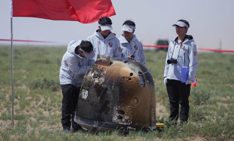 China is the first country to retrieve rocks from the far side of the moon