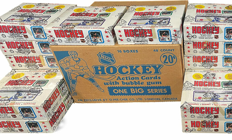 Unopened box of over 10,000 hockey cards sells for .7 million