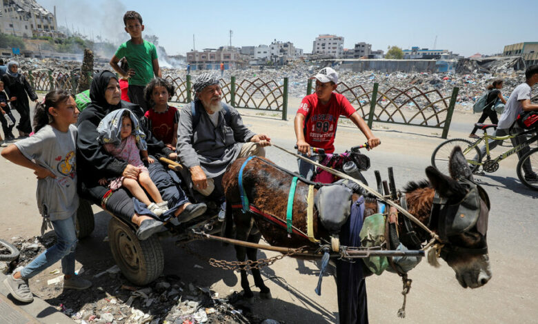 They returned to northern Gaza, but were ordered to evacuate again