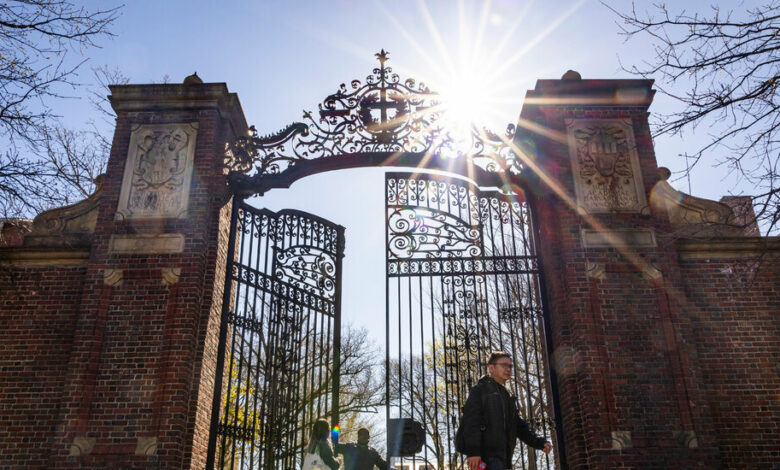 Harvard says it will no longer take positions on issues outside the university