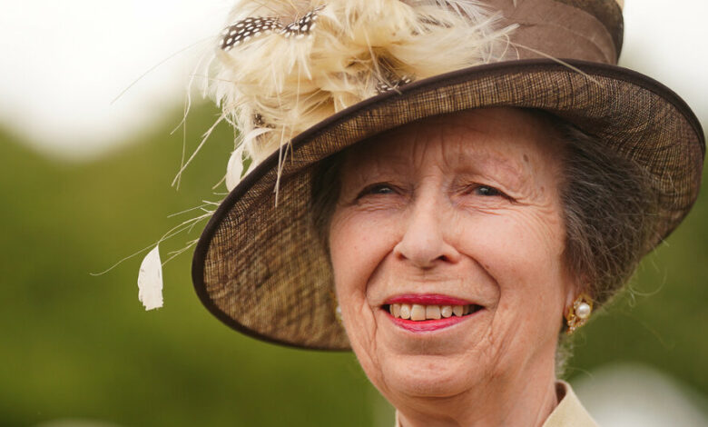 Princess Anne returns home from the hospital