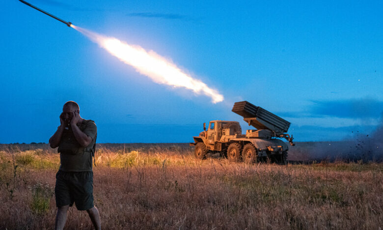 Motorcycles and chaos in eastern Ukraine