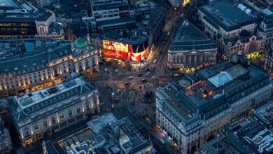 Behold the stunning pictures taken by a 75-year-old aerial photographer who has spent over 100 hours hanging out of helicopters to capture bird’s-eye-view images, from San Francisco to London