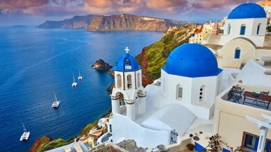 In the high season, up to 10,000 people come to this beautiful Greek island every day.  But plan carefully and you’ll soon discover that Santorini is much more than just a honeypot colonized by tourists and influencers.