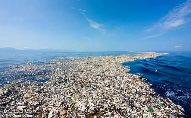 Shocking footage shows the world’s largest landfill as cleanup efforts intensify at a mold-ridden site twice the size of Texas