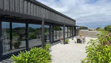 Beautiful converted barn with unusual wartime features is offered for sale in Cornwall for £799,950