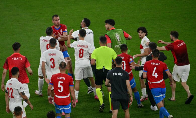 How Czech Republic v Turkey became the dirtiest match in European Championship history