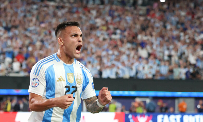 Fanatical Argentine fans turned Times Square blue and white – then their team fought