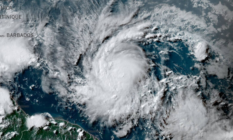 Beryl, now a hurricane, will ‘bring life-threatening winds,’ officials warn