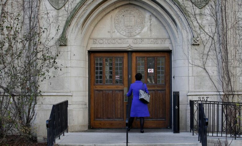 Lawsuit challenges affirmative action in hiring practices at Northwestern Law School