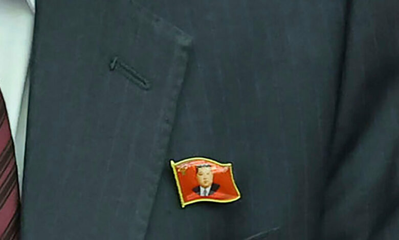 North Korea’s new must-have accessory: the Kim Jong-un pin