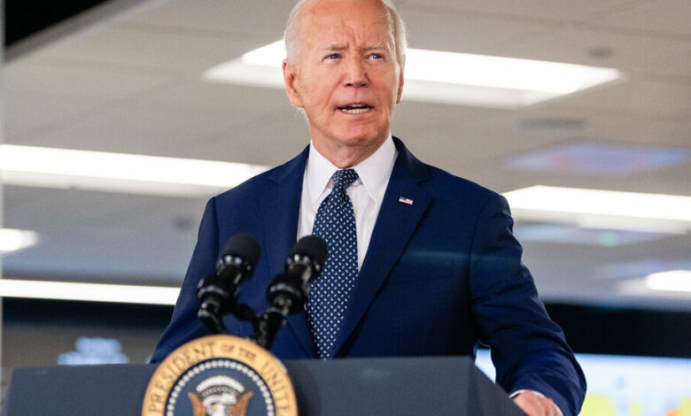 Biden will appear for an interview with ABC News on Friday