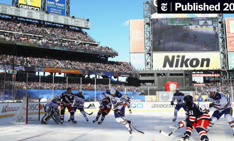 MetLife Stadium to Get NHL Outdoor Doubleheader, of Sorts (Published 2023)