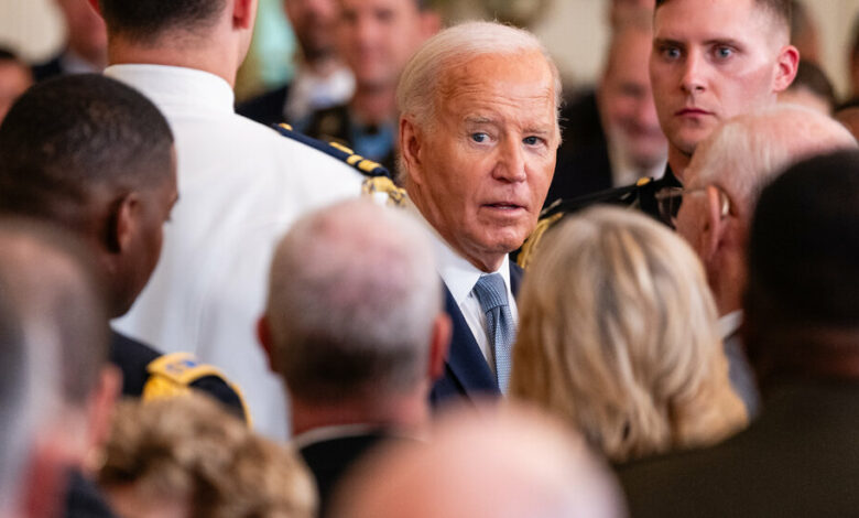 Biden stumbles over his words as he tries to kick-start his re-election campaign