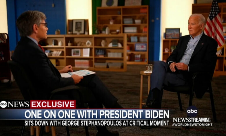 Read the full transcript of President Biden’s ABC News interview