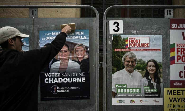 France’s early elections are entering their final hours