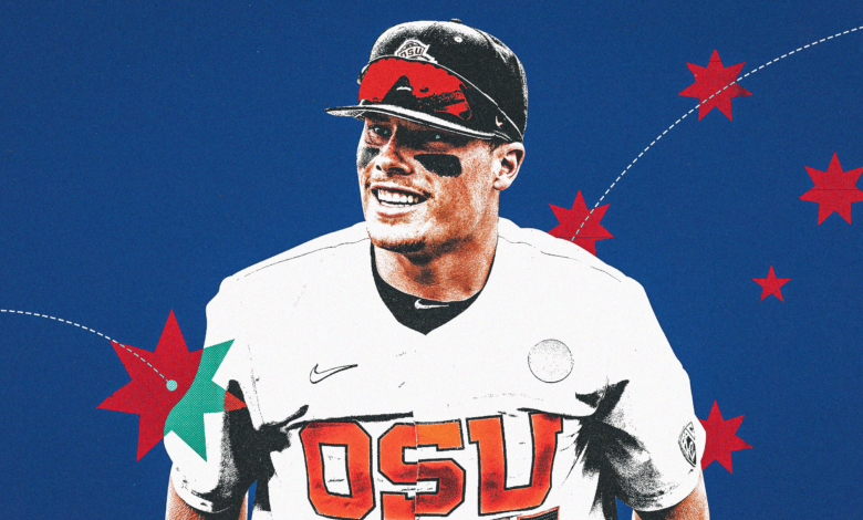 He’s an Aussie schooled in cricket. And he might be the top pick in the MLB Draft