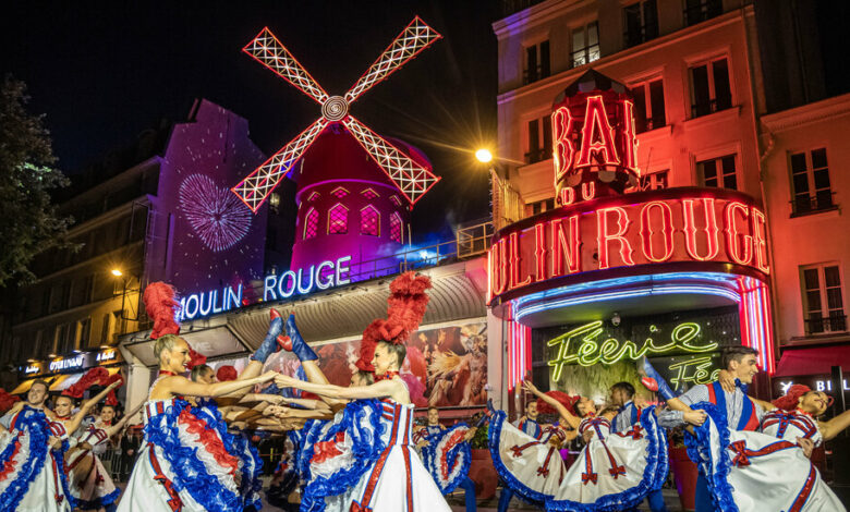 The windmills are back at the Moulin Rouge