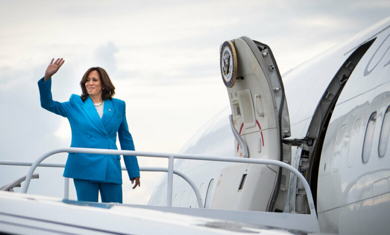 Harris heads to Nevada again, with an intense spotlight following her