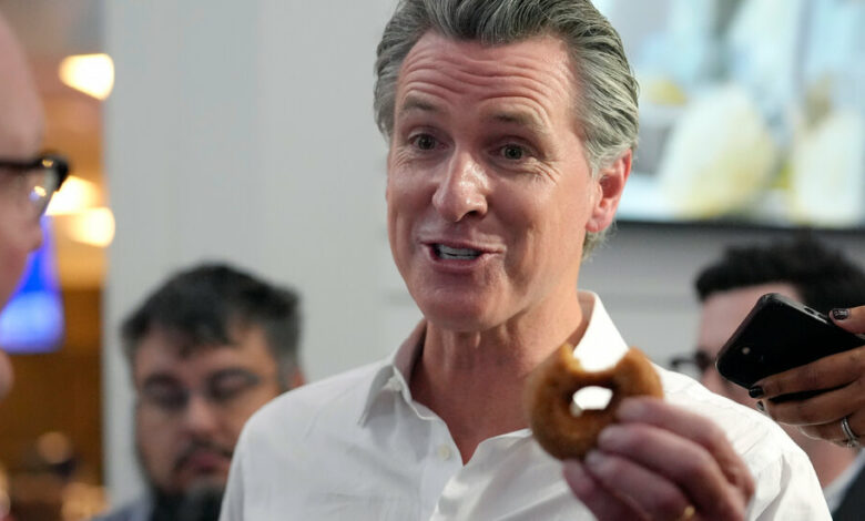 Gavin Newsom Answers Your Biden Questions (and Tastes Your Donuts)