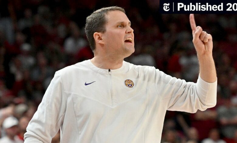 Former LSU men’s basketball coach Will Wade suspended for 10 games (Published in 2023)