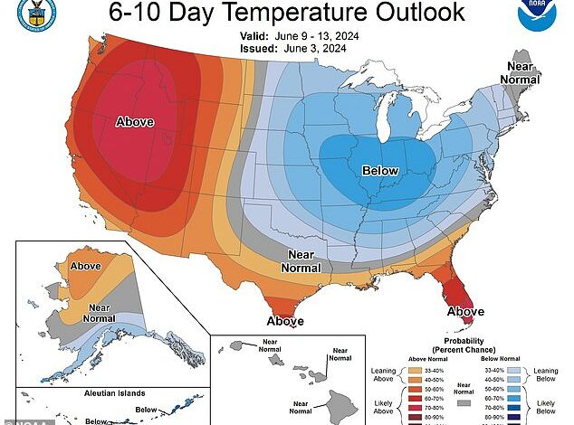 You may need to adjust your summer plans after new forecasts show cooler weather in parts of the US