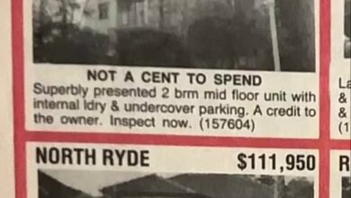 Why these old newspaper ads about house prices have Australians divided