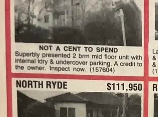 Why these old newspaper ads about house prices have Australians divided