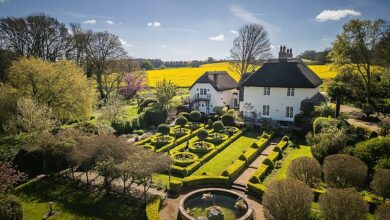 Historic five-bedroom rectory home of Tennyson, Hardy and Sassoon goes on the market for £2.85m