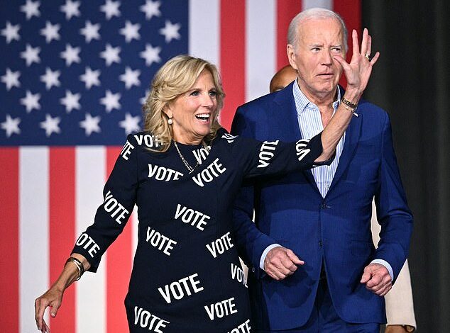 Furious Jill Biden ‘lashes out’ at Democrats who want to strip Biden, 81, of 2024 nomination after debate debacle