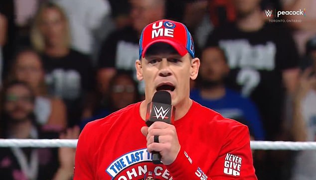 John Cena announces his retirement from WWE after 22 years — but he’s got a nine-month farewell tour first